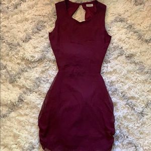 Maroon dress